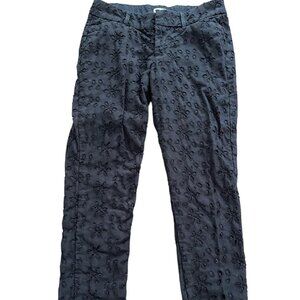 OLD NAVY Women's The Diva Navy Blue Eyelet Pants ~ Size 0
